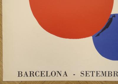 Alexander Calder  - Sala Gaspar, 1973 - Affiche originale d’exposition 2