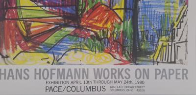 Hans Hofmann (d’après) - Paysage - Affiche lithographique 2