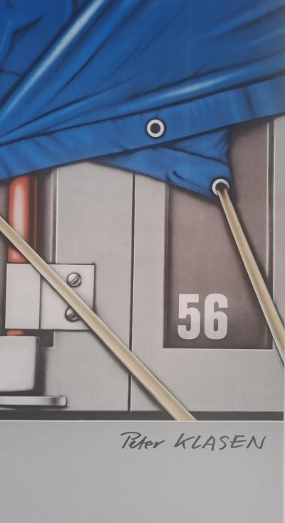 Peter Klasen - Les amis du musée d’art moderne - Affiche Lithographique originale, signée 2