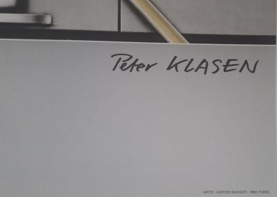 Peter Klasen - Les amis du musée d’art moderne - Affiche Lithographique originale, signée 2
