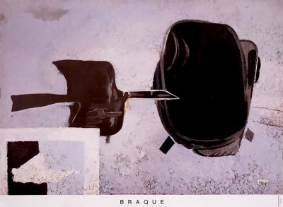 Georges Braque, À tire d’aile, affiche originale, 1990 2