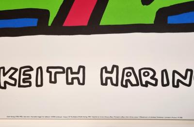 Keith Haring (after), Four Figures, silkscreen print, 1992 2