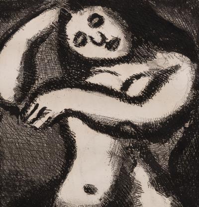 Georges ROUAULT : Nu au repos - Gravure originale 2