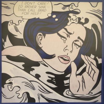 Roy Lichtenstein - Affiche originale d’exposition - Vienne - 2024 2