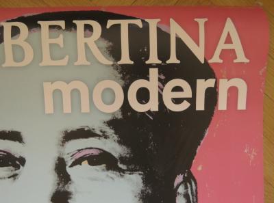 Affiche originale d’exposition - d’Andy Warhol à Damien Hirst - Albertina Modern - 2023 2