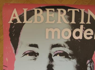 Affiche originale d’exposition - d’Andy Warhol à Damien Hirst - Albertina Modern - 2023 2