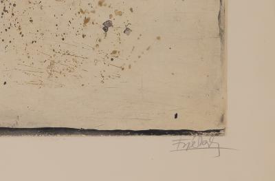 Johnny Friedlaender: Composition - Original signed engraving 2