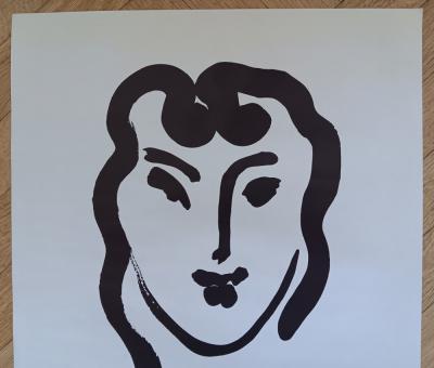 Henri Matisse - Affiche originale d’exposition - Bibliothèque Nationale - Paris - 1981 2