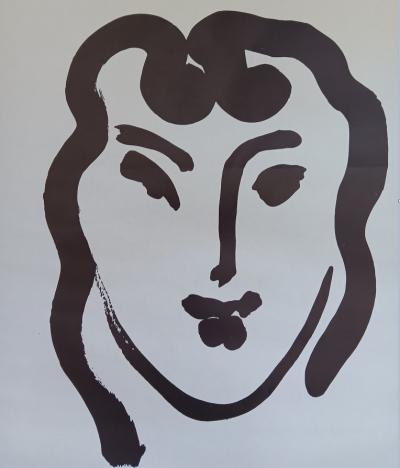 Henri Matisse - Affiche originale d’exposition - Bibliothèque Nationale - Paris - 1981 2