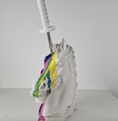 Santicri - Unicorn - Résine Peinte 2