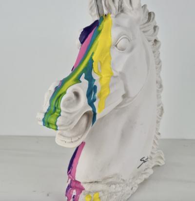 Santicri - Unicorn - Résine Peinte 2