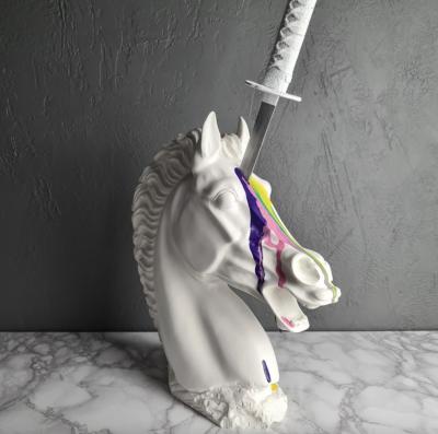 Santicri - Unicorn - Résine Peinte 2