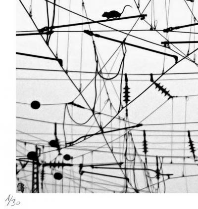 Mr STRANGE - La centrale Electrique, 2021 - Sérigraphie originale signée et numérotée 2