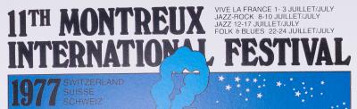 Milton GLASER : Montreux jazz - Affiche signée 2