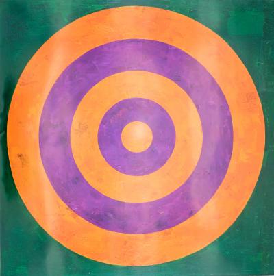 Jasper JOHNS : Target - Affiche originale en couleurs 2