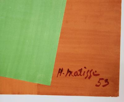 Henri MATISSE : L’escargot - Sérigraphie signée 2