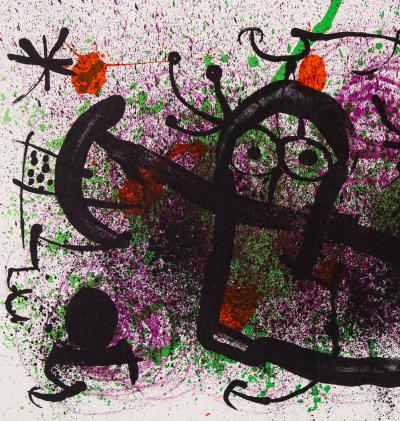 Joan MIRO : Ma de Proverbis - Lithographie originale signée 2