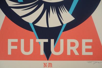Thomas WIMBERLY (NEVERMIND) : Vote Your Future - Lithographie originale signée 2
