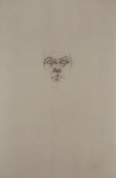 Alberto GIACOMETTI : Annette - Lithographie 2