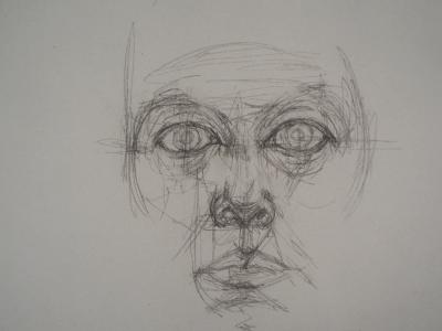 Alberto GIACOMETTI : Annette - Lithographie 2