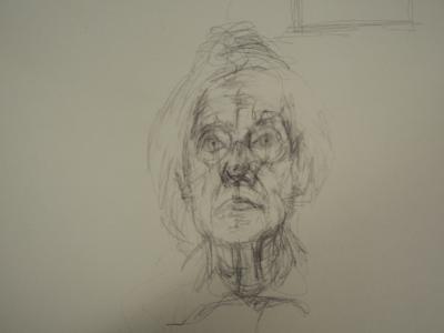 Alberto GIACOMETTI : Portrait de la mère - Lithographie 2