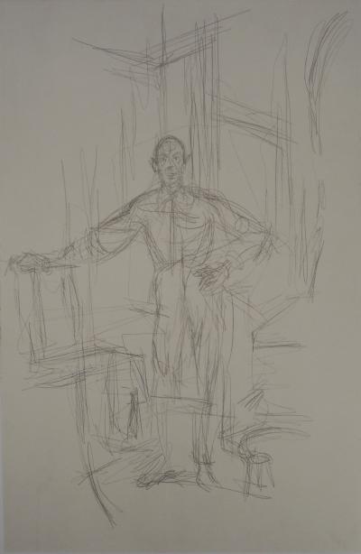 Alberto GIACOMETTI : Portrait de Diego - Lithographie 2
