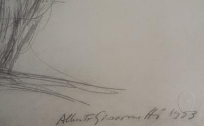 Alberto GIACOMETTI: Trees - Signed lithograph 2