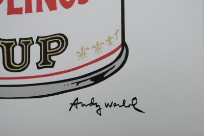 Andy WARHOL : Campbell’s Chicken’n dumplings soup - Lithographie signée 2