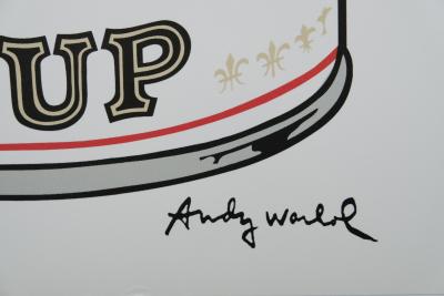 Andy WARHOL : Campbell’s Cream of Mushroom soup - Lithographie signée 2