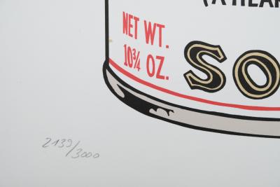 Andy WARHOL : Campbell’s Scoth Broth Soup - Lithographie signée 2