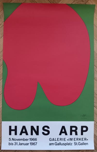 Jean (Hans) ARP - Affiche lithographique originale - Galerie 