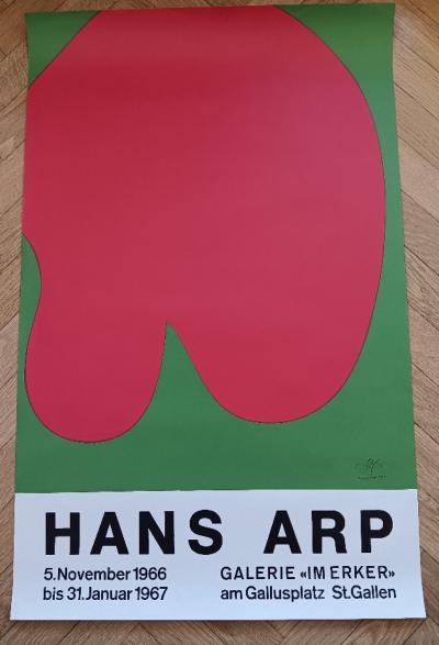 Jean (Hans) ARP - Affiche lithographique originale - Galerie 
