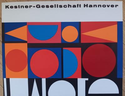 Auguste HERBIN - Affiche originale d’exposition - Hanovre - 1967 2