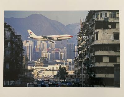 José Nicolas - Vol sur Kowloon 1997 - Tirage Lambda 2