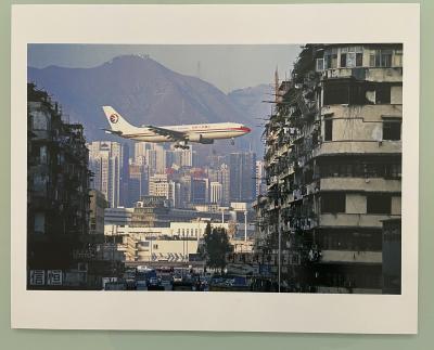 José Nicolas - Vol sur Kowloon 1997 - Tirage Lambda 2