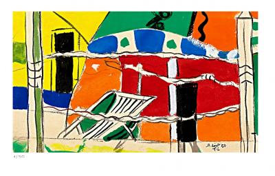 Fernand Léger (d’après), Deauville, sérigraphie sur Arches 2