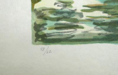 Yves BRAYER : Le château d’If - Lithographie originale signée 2