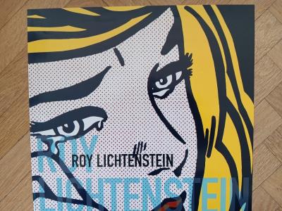 Roy LICHTENSTEIN - Affiche originale d’exposition - Centre Pompidou - Paris - 2013 2