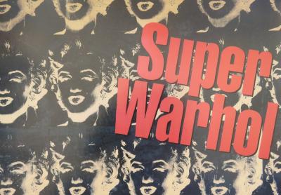 Andy WARHOL - Affiche originale d’exposition - Super Warhol - Monaco - 2003 2