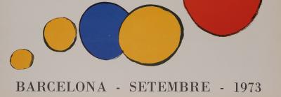 Alexander CALDER : Sala Gaspar - Lithographie originale 2