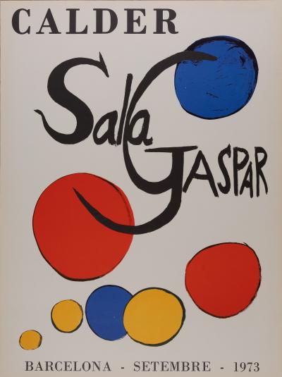 Alexander CALDER : Sala Gaspar - Lithographie originale 2