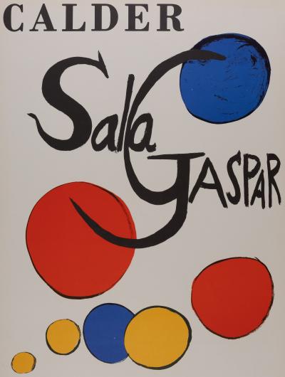 Alexander CALDER : Sala Gaspar - Lithographie originale 2
