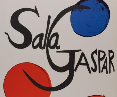 Alexander CALDER : Sala Gaspar - Lithographie originale 2