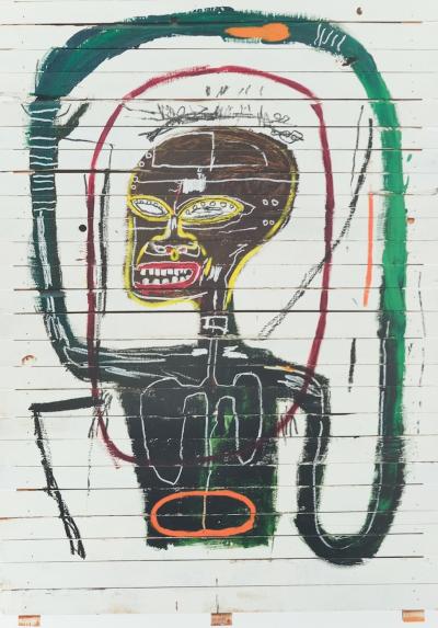 Jean Michel BASQUIAT : Flexible - Affiche originale en couleurs 2