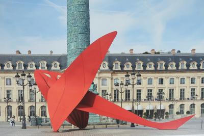 Alexander CALDER : Flying Dragon - Affiche originale en couleurs 2