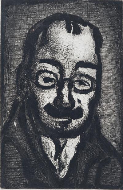 Georges ROUAULT : Le directeur de théâtre - Gravure originale signée 2