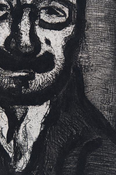 Georges ROUAULT : Le directeur de théâtre - Gravure originale signée 2