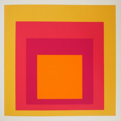 Josef ALBERS: Homage to the Square, La Tehuana - Color silkscreen 2