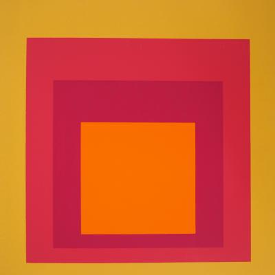 Josef ALBERS: Homage to the Square, La Tehuana - Color silkscreen 2