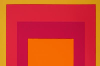Josef ALBERS: Homage to the Square, La Tehuana - Color silkscreen 2